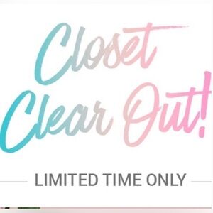 ALL ITEMS MUST GO. REASONABLE OFFERS ACCEPTED☺️